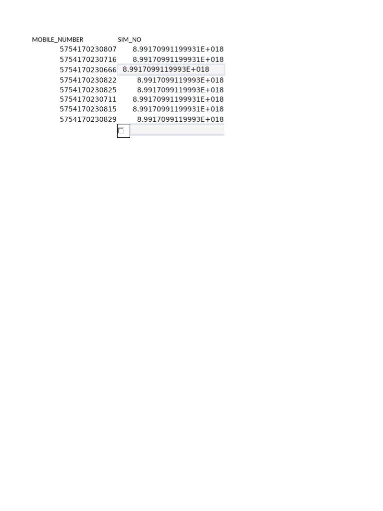 Mobile Numbers Disconnection Reasons | PDF