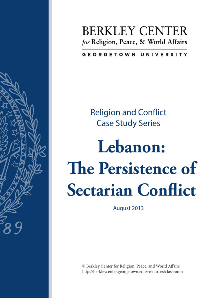 Lebanon's Sectarian Conflict Analysis | PDF | Lebanon | Hezbollah