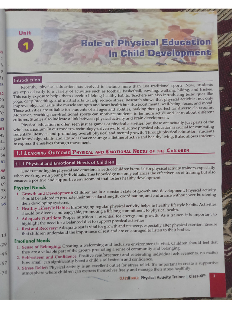 PHYSICAL EDUCATION CLASS 11 ISC BOOK PDF visual data 7