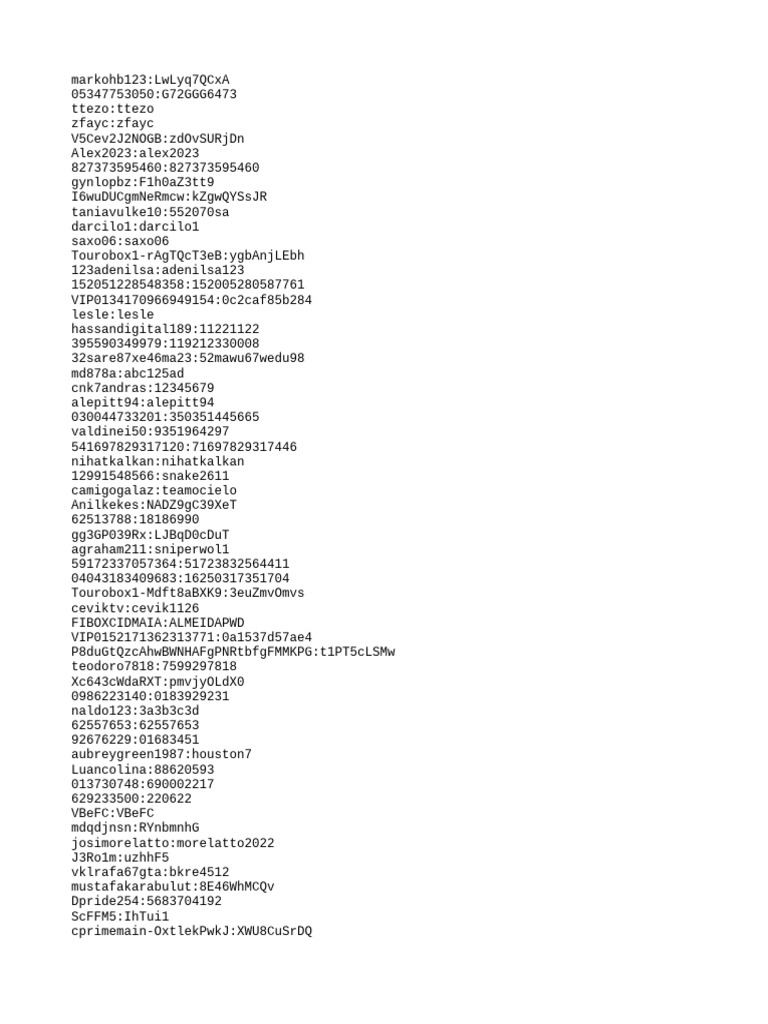 User Credentials and Access Codes | PDF