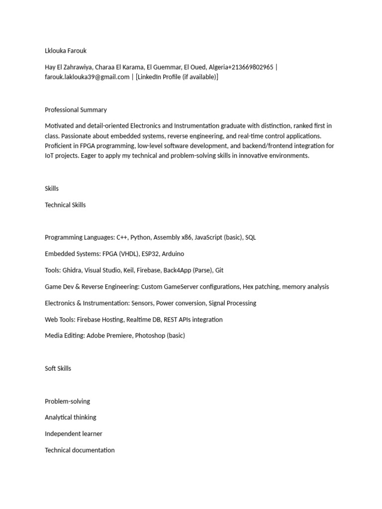 New Rich Text Document | PDF | Embedded System | Computer Programming