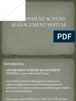 Government Scheme Management System