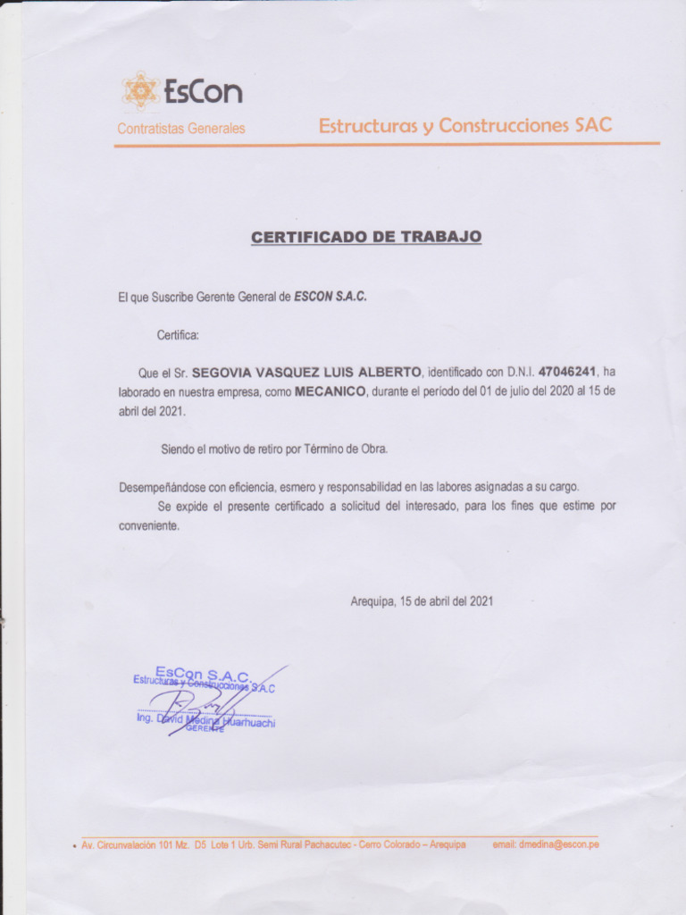 Sconn Certy | PDF
