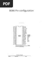 8086 Microprocessor Pin Configuration | PDF | Input/Output | Central ...