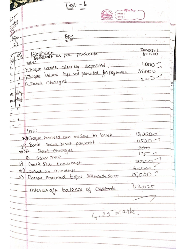 Acc 3 Chapter Correction | PDF