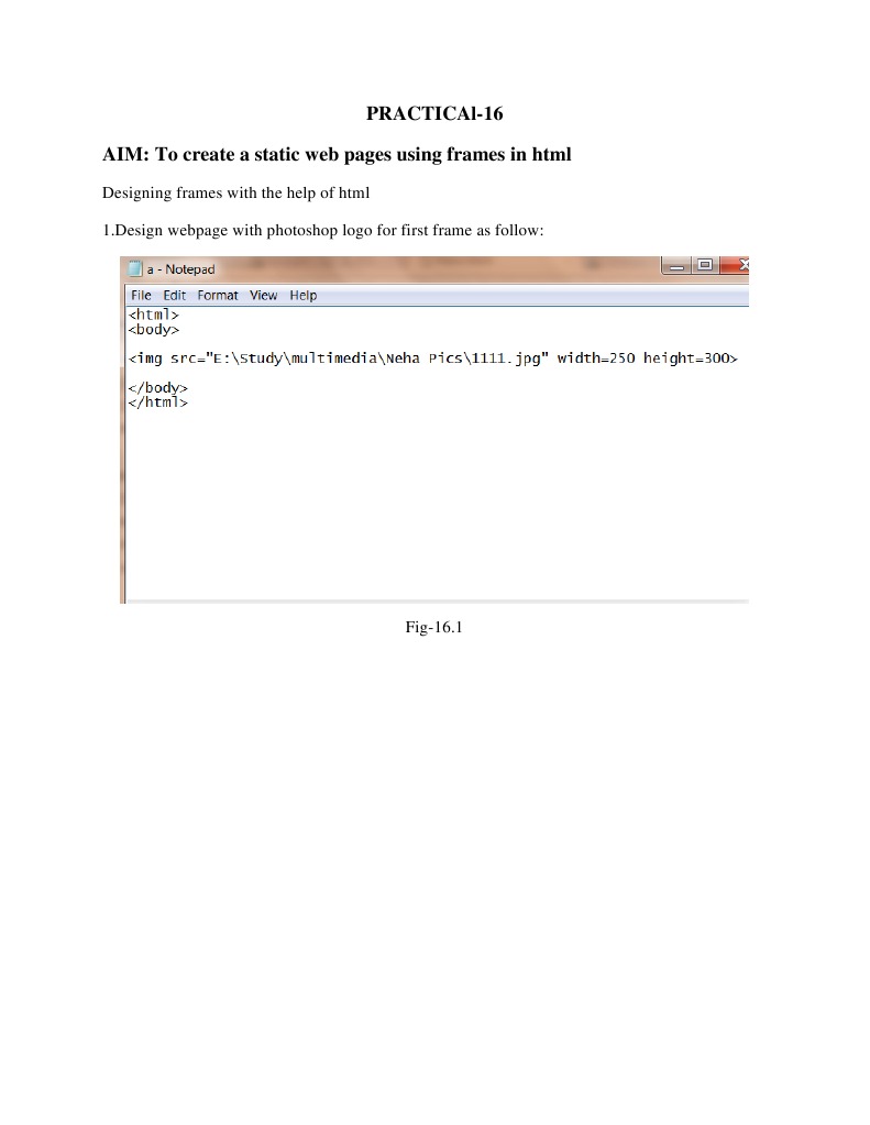 Creating HTML Frames for Webpages | PDF