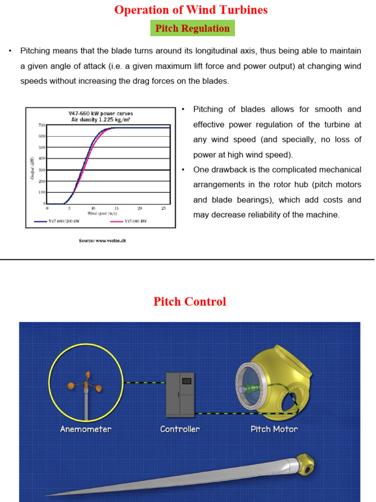 Wind Turbine Operation and Aerodynamics | PDF | Turbine | Wind Turbine