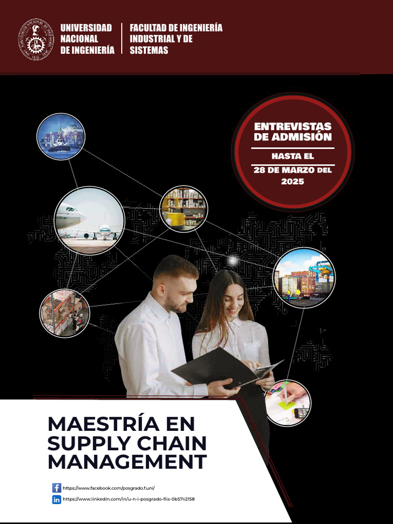 Maestría en Supply Chain Management | PDF | Gestión de la cadena de ...
