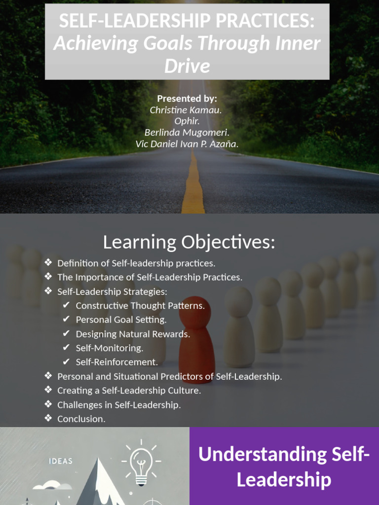 Presentations Self Leadership Practices 2 | PDF | Motivational | Motivation