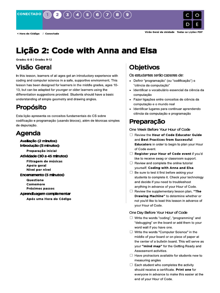 Code With Anna and Elsa | PDF