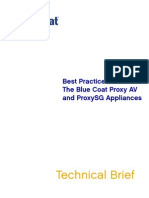 Best Practices The Blue Coat ProxySG and ProxyAV Appliances.1