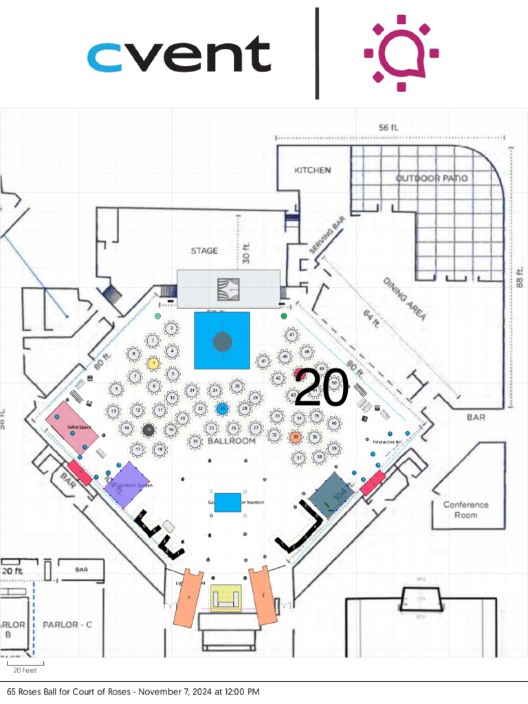 65 Roses Ballfrom Courtof Rosesfloorplan | PDF