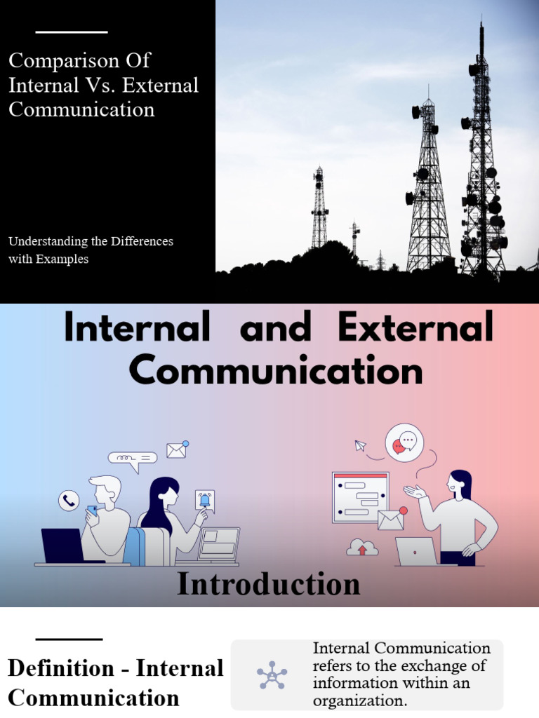 Comparison of Internal vs. External Communication: Understanding The ...