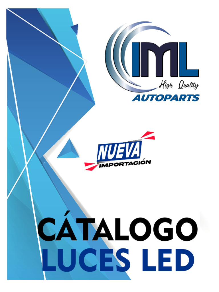 Catálogo de Luces LED IML | PDF | Diodo emisor de luz | Aplicaciones de ...