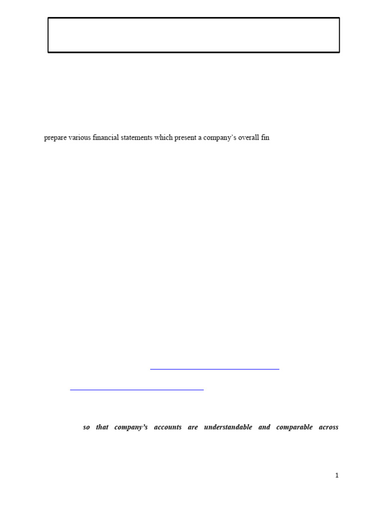 Accounting Standards and Principles Explained | PDF | Corporate Social ...
