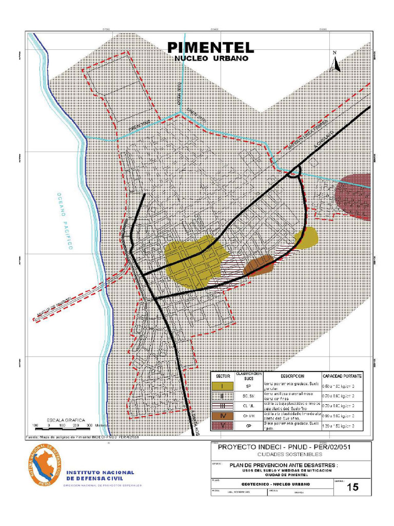 Mapa Geotecnico Pimentel | PDF