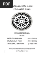 Download FUNGSI PERSONALIA by Bayu Terayana SN91156070 doc pdf