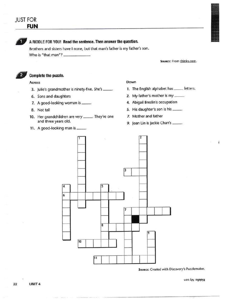 Crossword Puzzle | PDF