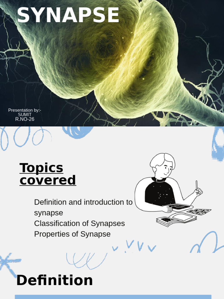 Understanding Synapses: Types and Functions | PDF | Chemical Synapse ...