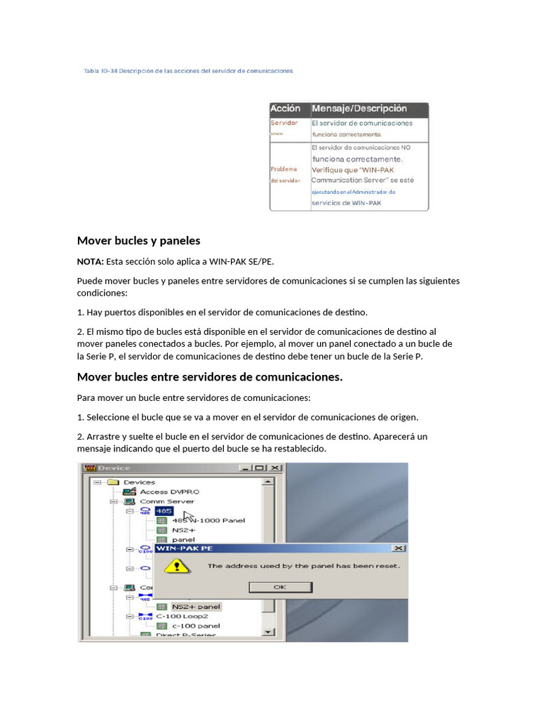 Mover Bucles y Paneles WINPAK | PDF | Servidor (Computación) | Ciencias ...