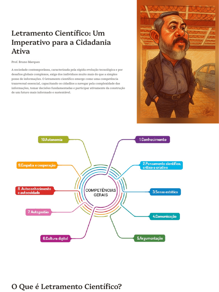 Letramento Científico para Cidadania Ativa | PDF | Science | Sociologia