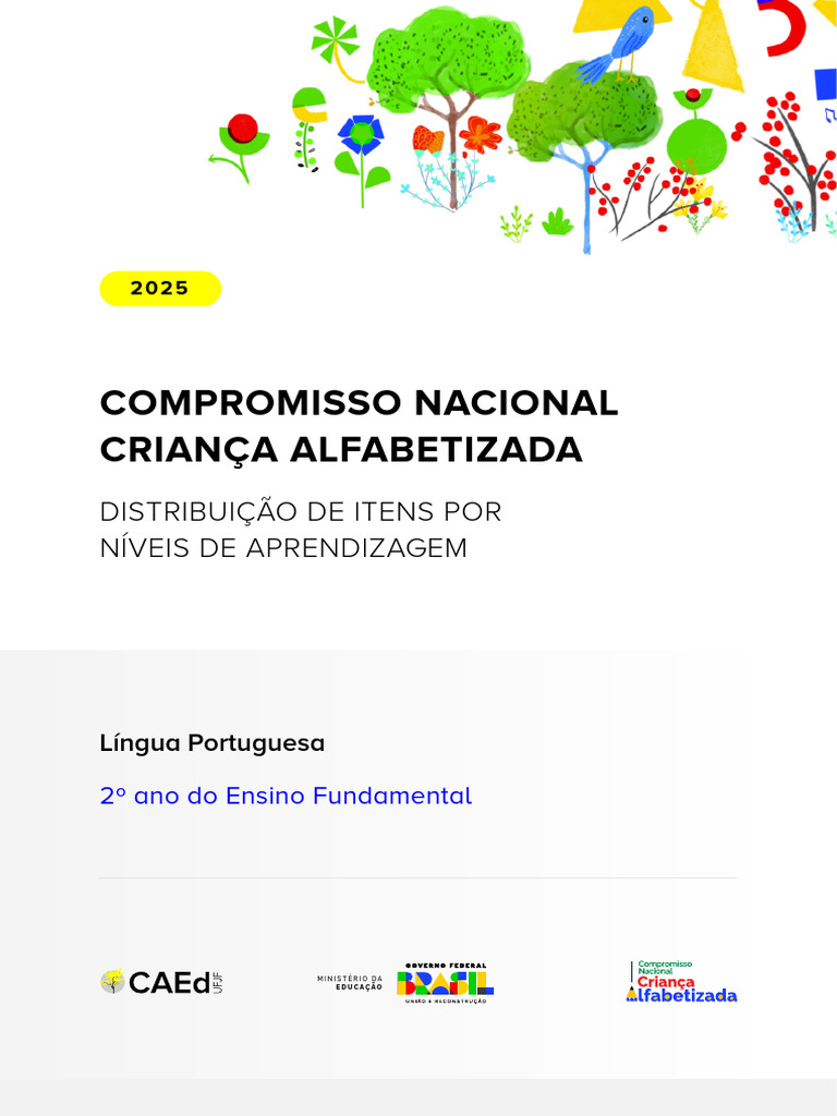Itens de Avaliação para 2º Ano 2025 | PDF | Aprendizado