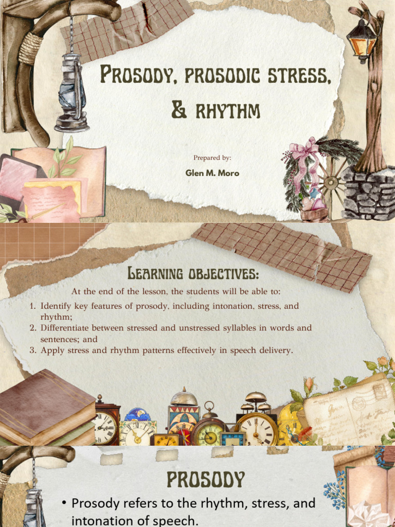 Understanding Prosody in Speech | PDF | Stress (Linguistics) | Metre ...