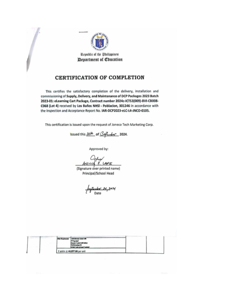 Dm264s2024 Computerization Program DCP Packages 2023 2024 | PDF