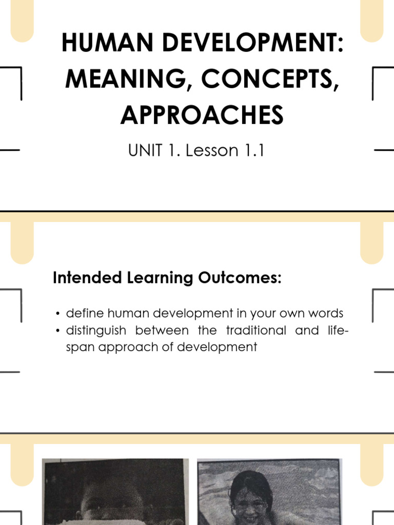 Human Development Meaning Concepts Approaches | PDF | Neuroscience ...