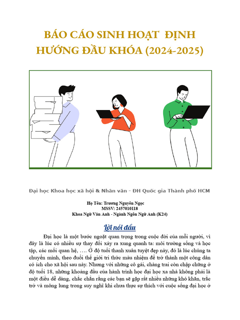 Bài Thu Ho CH SHDH | PDF