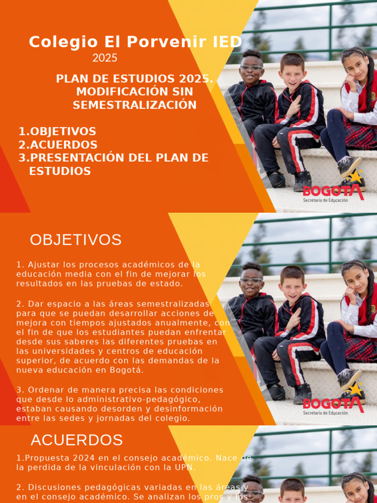 Plan de Estudios 2025: Modificaciones Clave | PDF | Plan de estudios ...