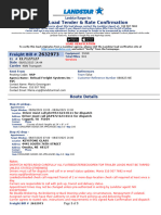 Rate Confirmation and Document Submission Guidelines | PDF | Cargo ...