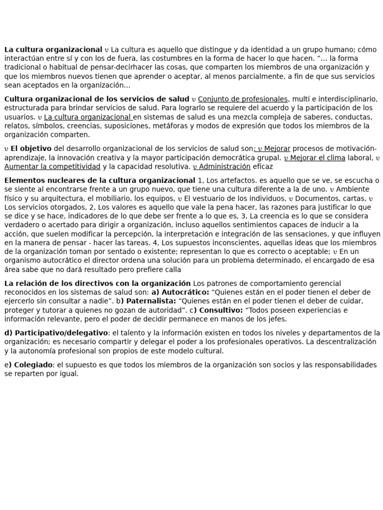 Tema 15 | PDF | Cultura organizacional | Aprendizaje