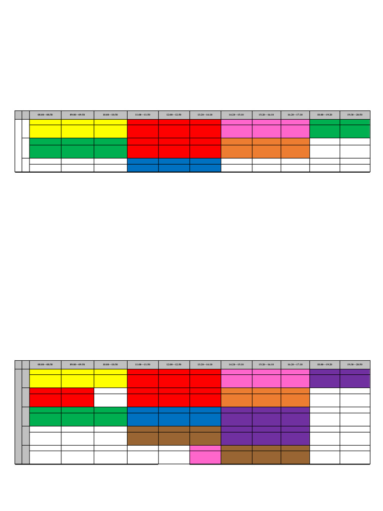 Fall 2025 Management Sciences Timetable | PDF | Analytics | Business