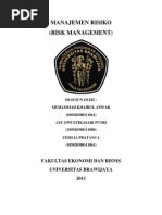Download MANAJEMEN RISIKO by Khairoel Anwar SN91161304 doc pdf