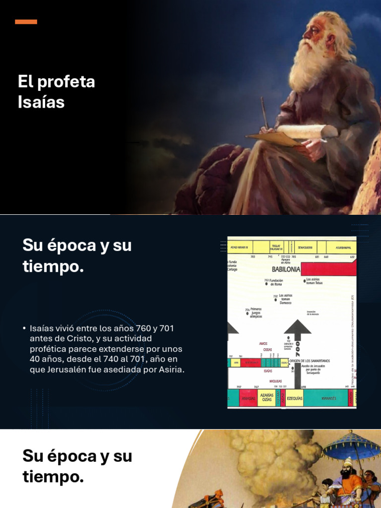 El Profeta Isaías Pdf Libro De Isaías Isaias