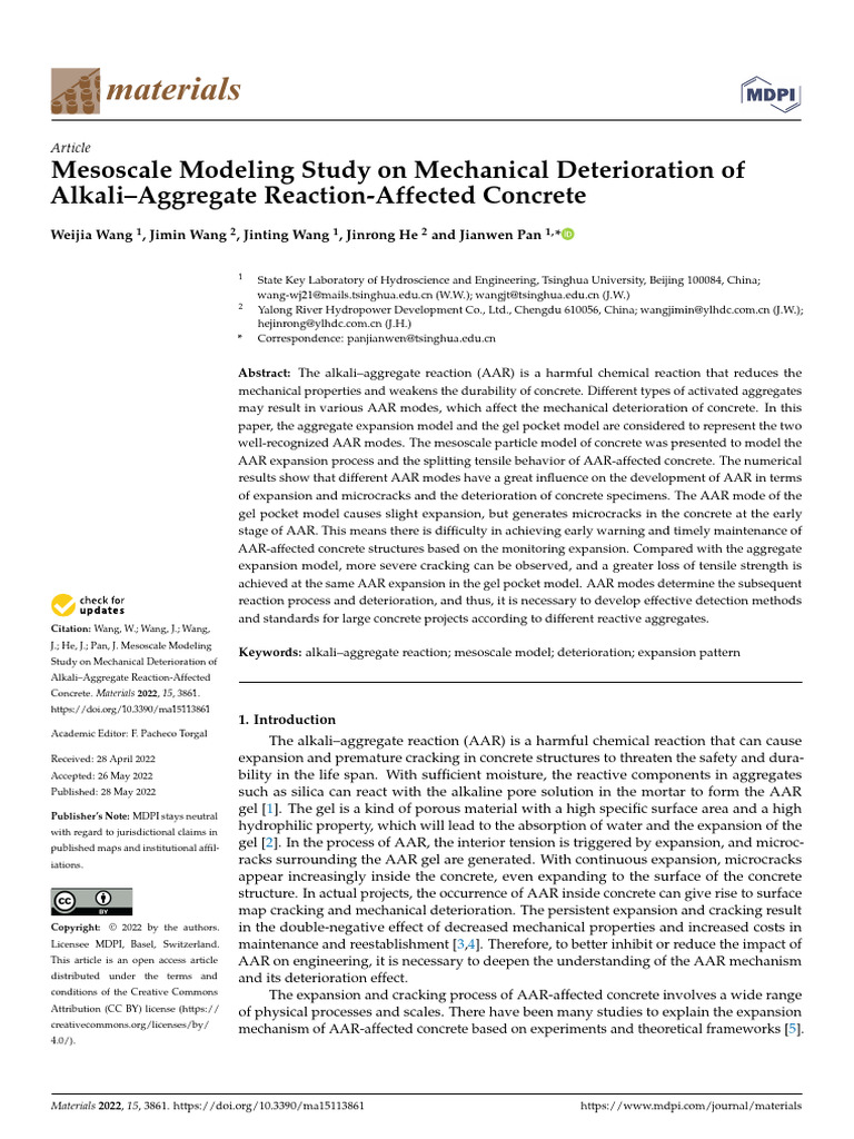 13.mesoscale Modeling Study On Mechanical Deterioration of | PDF ...