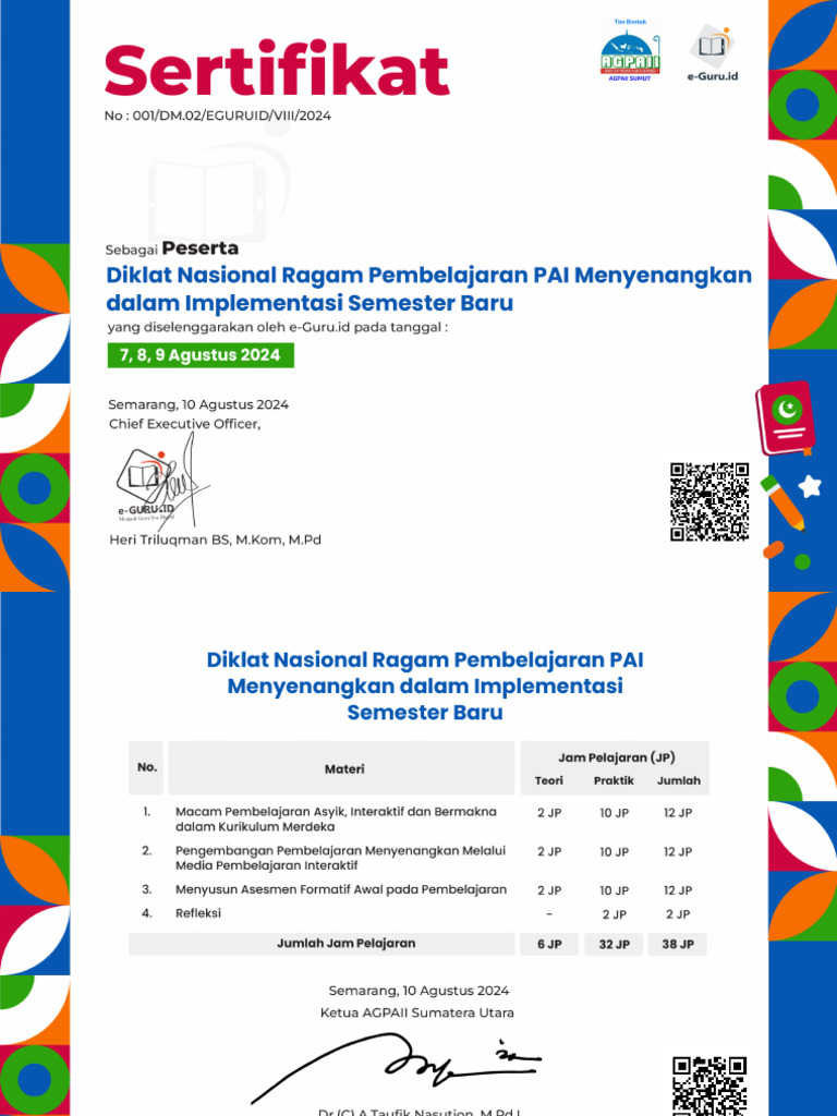 Zuni Hidayaningsih SPdI 67949 | PDF