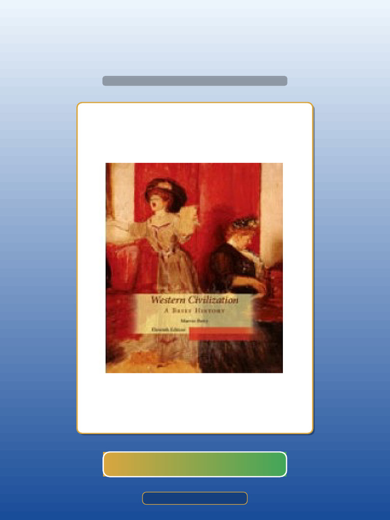 Official Test Bank Western Civilization A Brief History 11th Edition ...