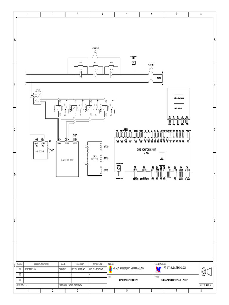 Wiring Dropper & Disply | PDF | Electric Power | Electrical Engineering