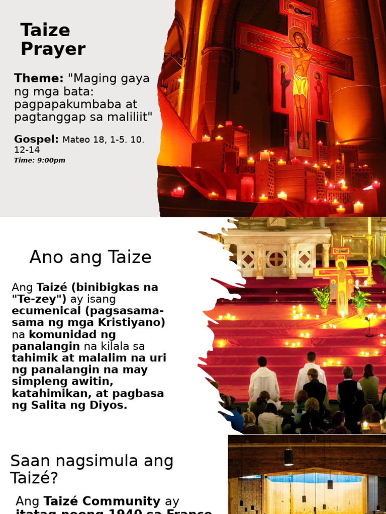 Taize Prayer08122025 | PDF