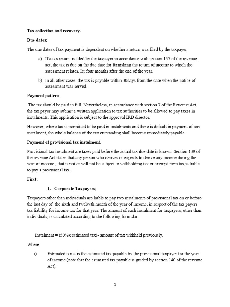 Tax Collection and Payment Guidelines | PDF | Cost Of Living | Payroll Tax