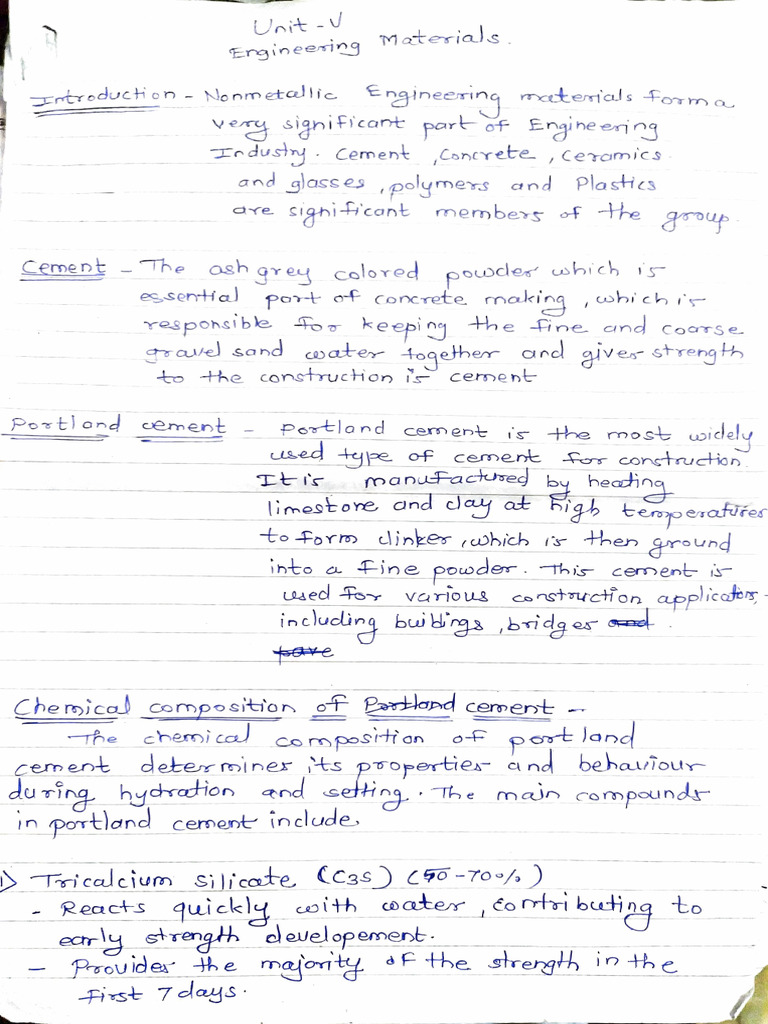 Unit 5 Engineering Materials Notes | PDF | Natural Rubber | Organic ...