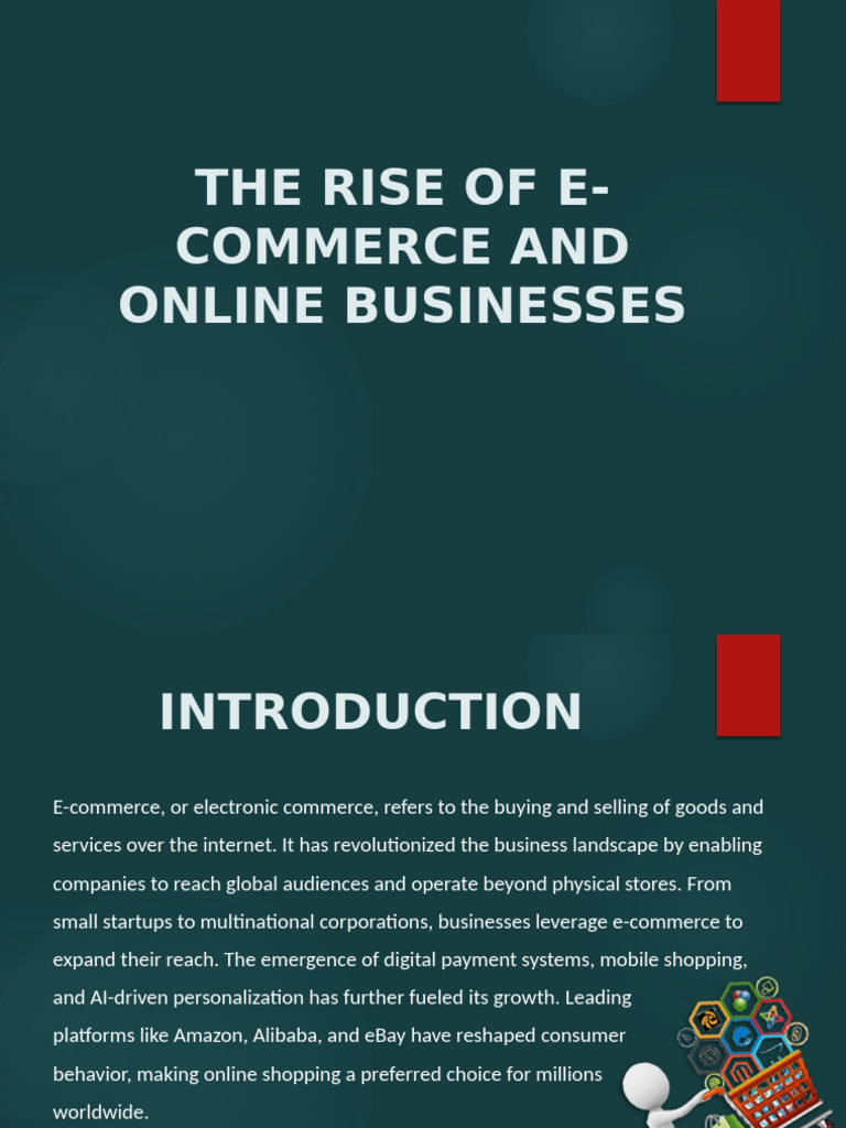 E-Commerce Growth and Future Trends | PDF | E Commerce | Online Shopping