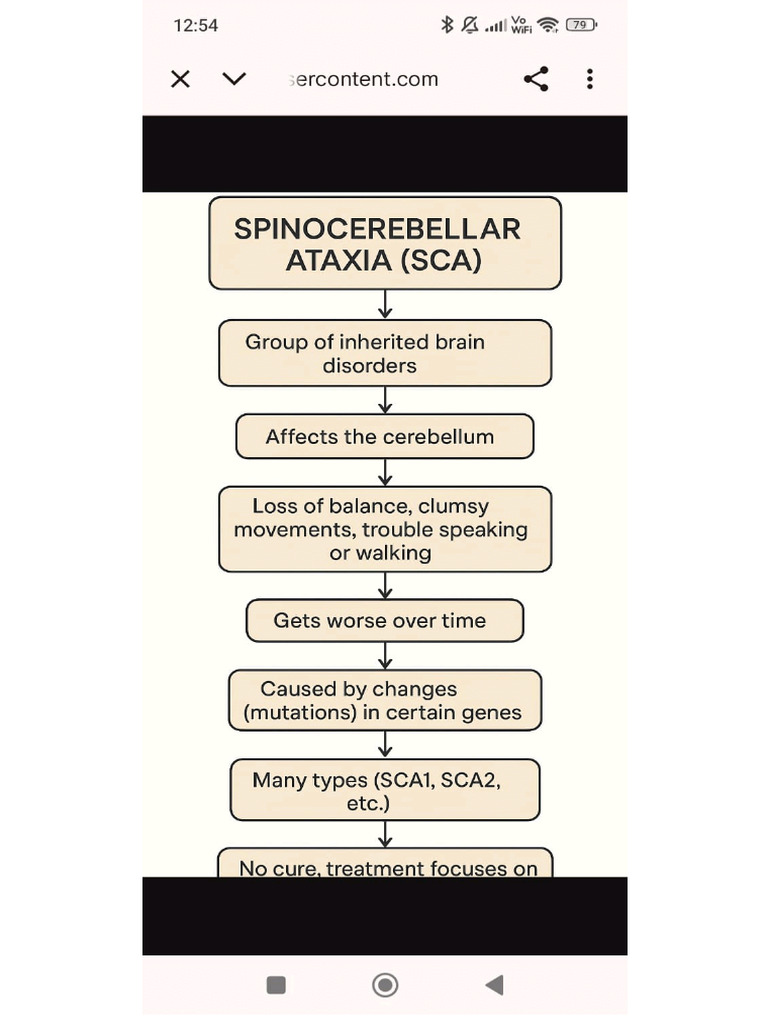 Spinocerebellar Ataxia | PDF