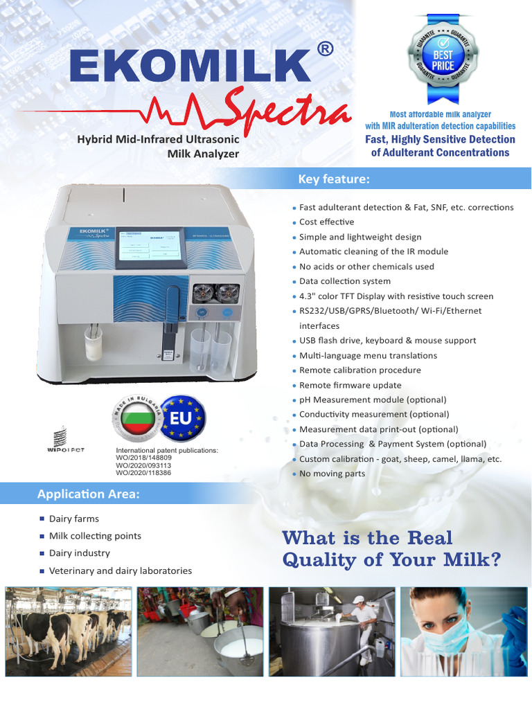 Hybrid Milk Analyzer for Adulterant Detection | PDF | Computer ...
