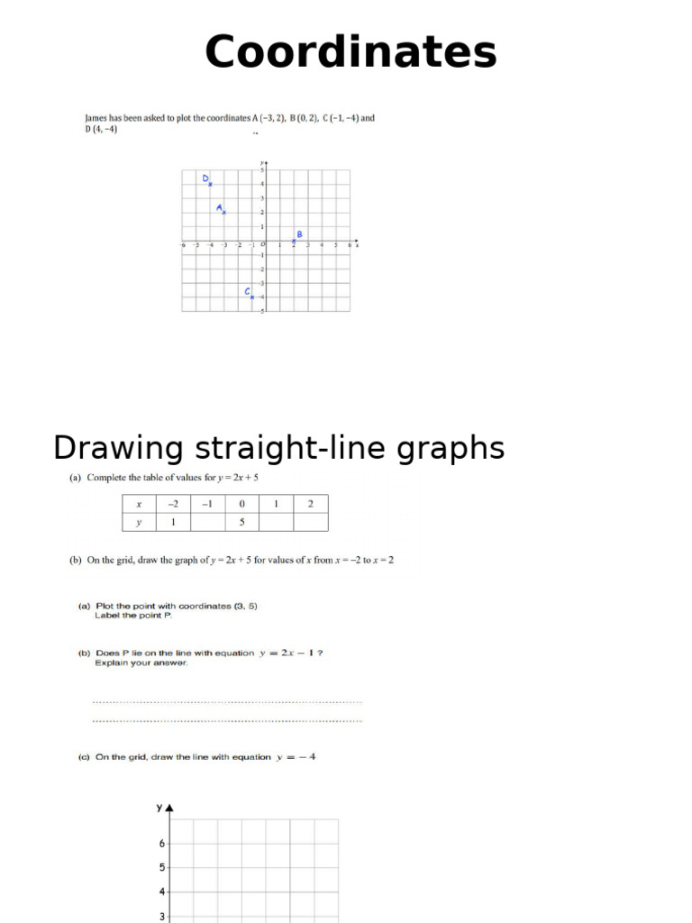 Graphing Linear and Quadratic Functions | PDF
