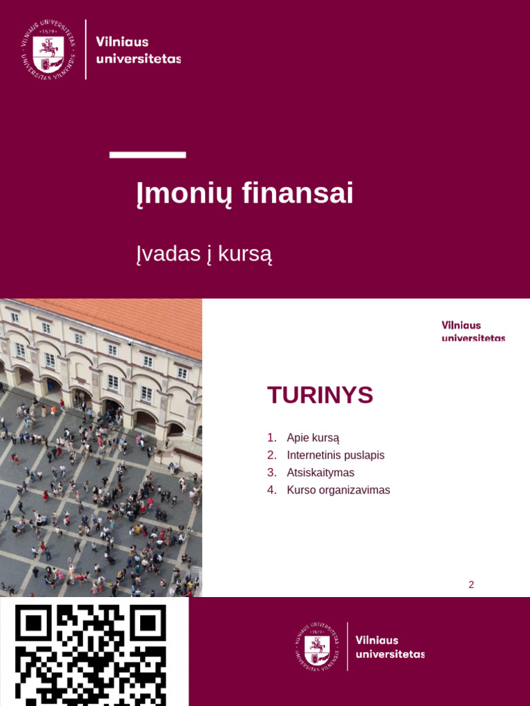 0 IF Imoniu Finansai Ivadas I Kursa | PDF