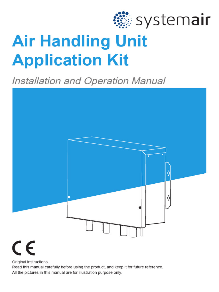 AHU Installation and Operation Guide | PDF | Electrical Wiring | Heat ...