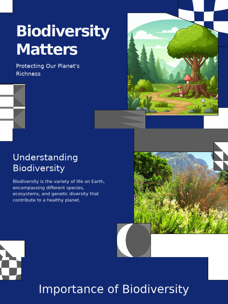 Importance of Biodiversity Conservation | PDF